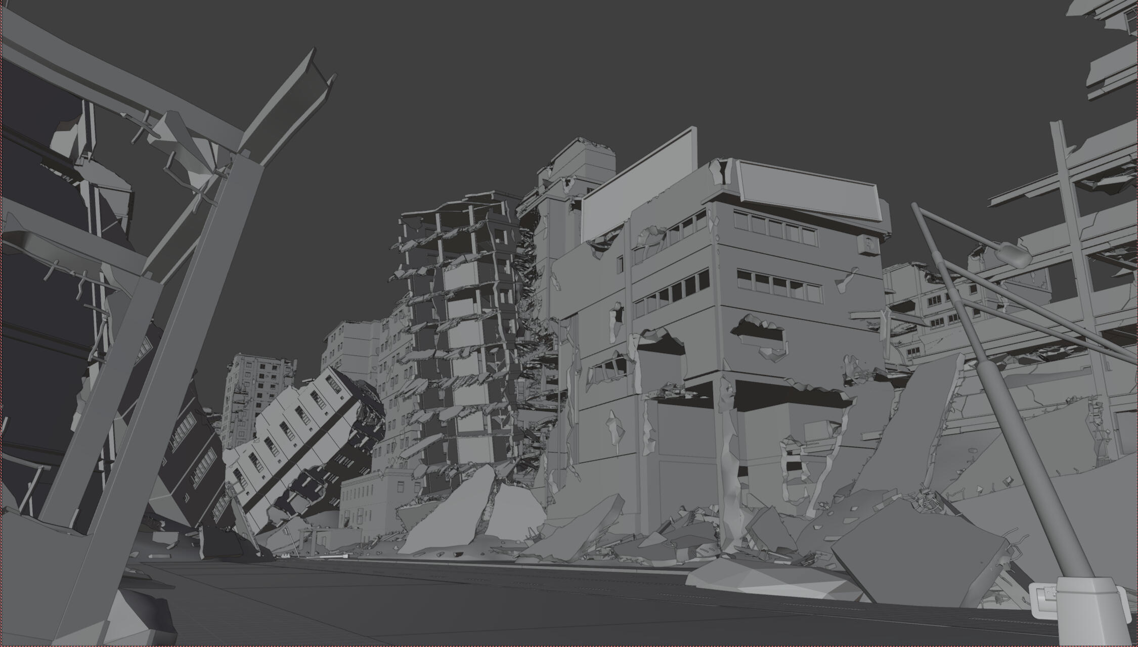 Destroyed Office