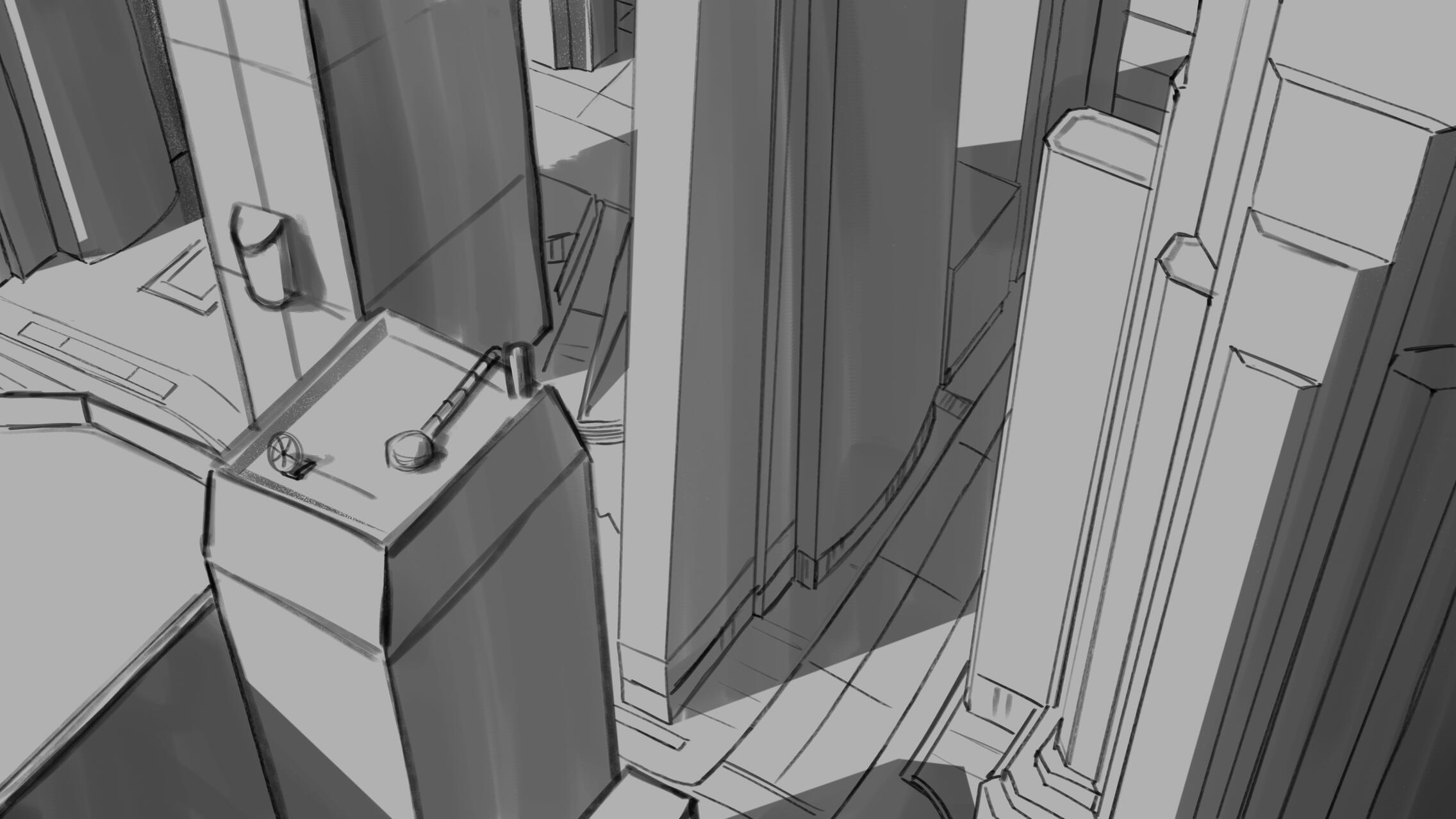 Destroyed Office